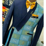 Skinny suit jacket in navy