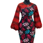 Tall knitted midi dress