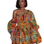 Oversized satin shirt