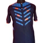 Asso slim suit in black