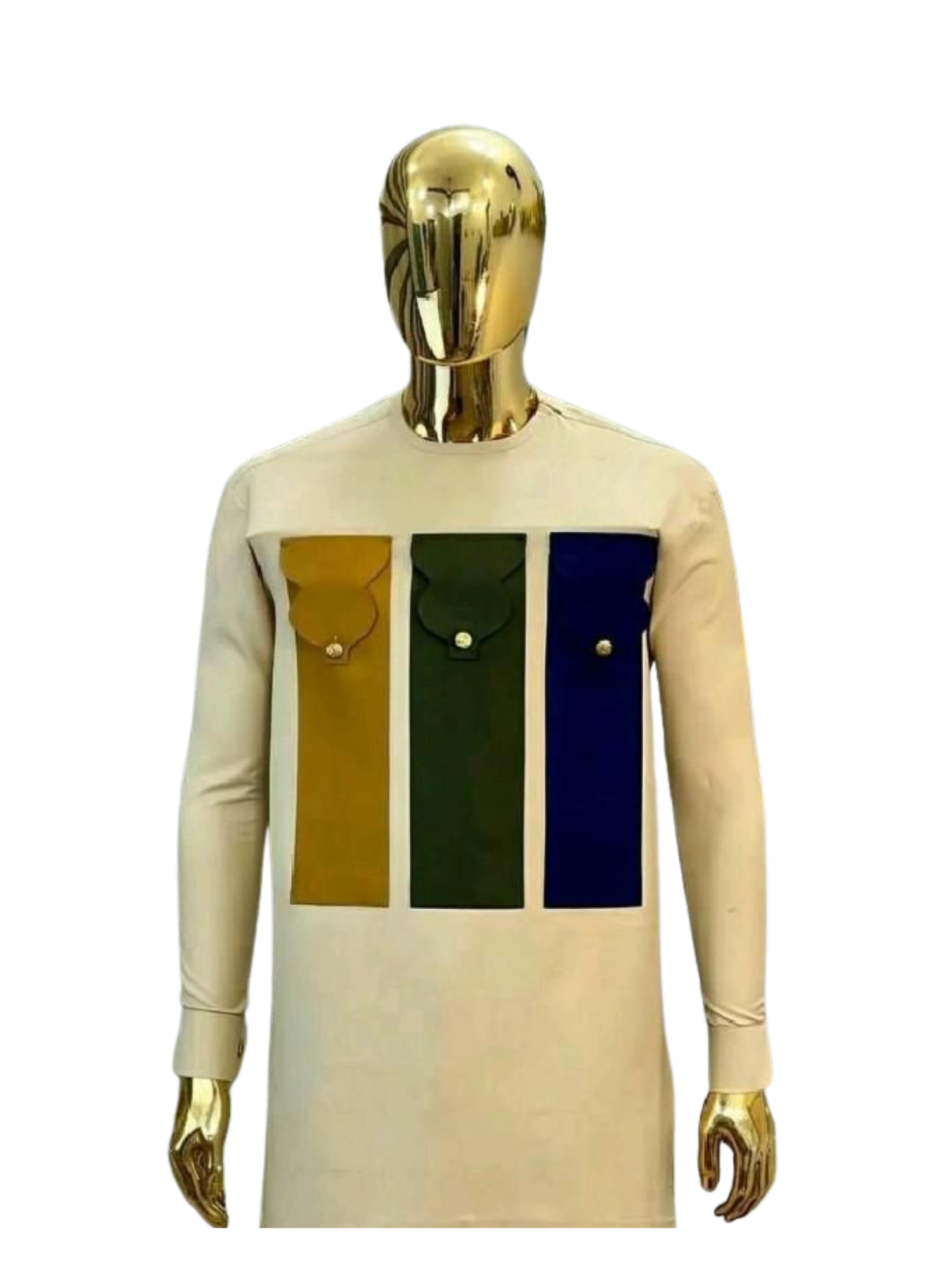 Cotton t-shirt with black